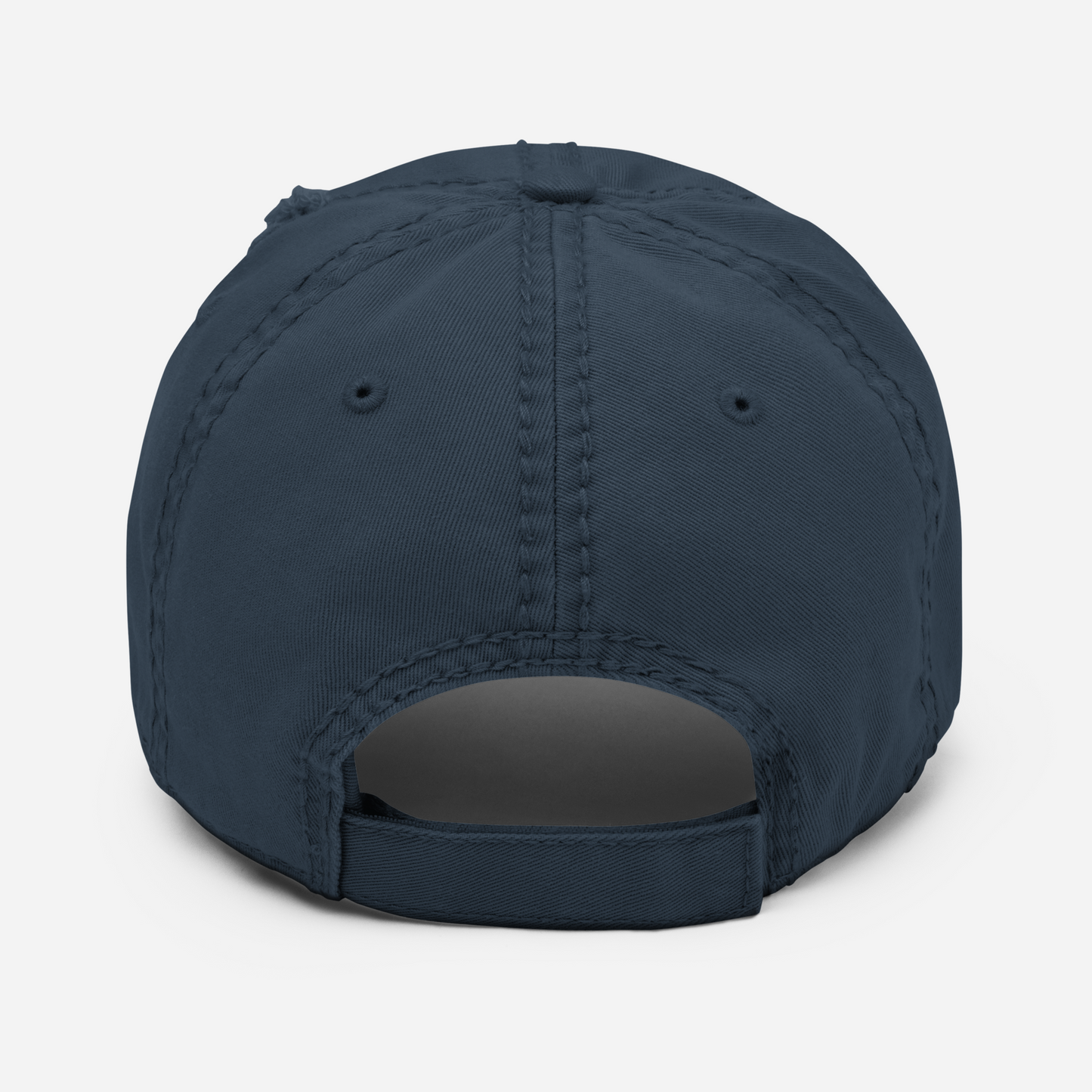 'Detroit Michigan' Distressed Dad Hat (w/Michigan Outline)