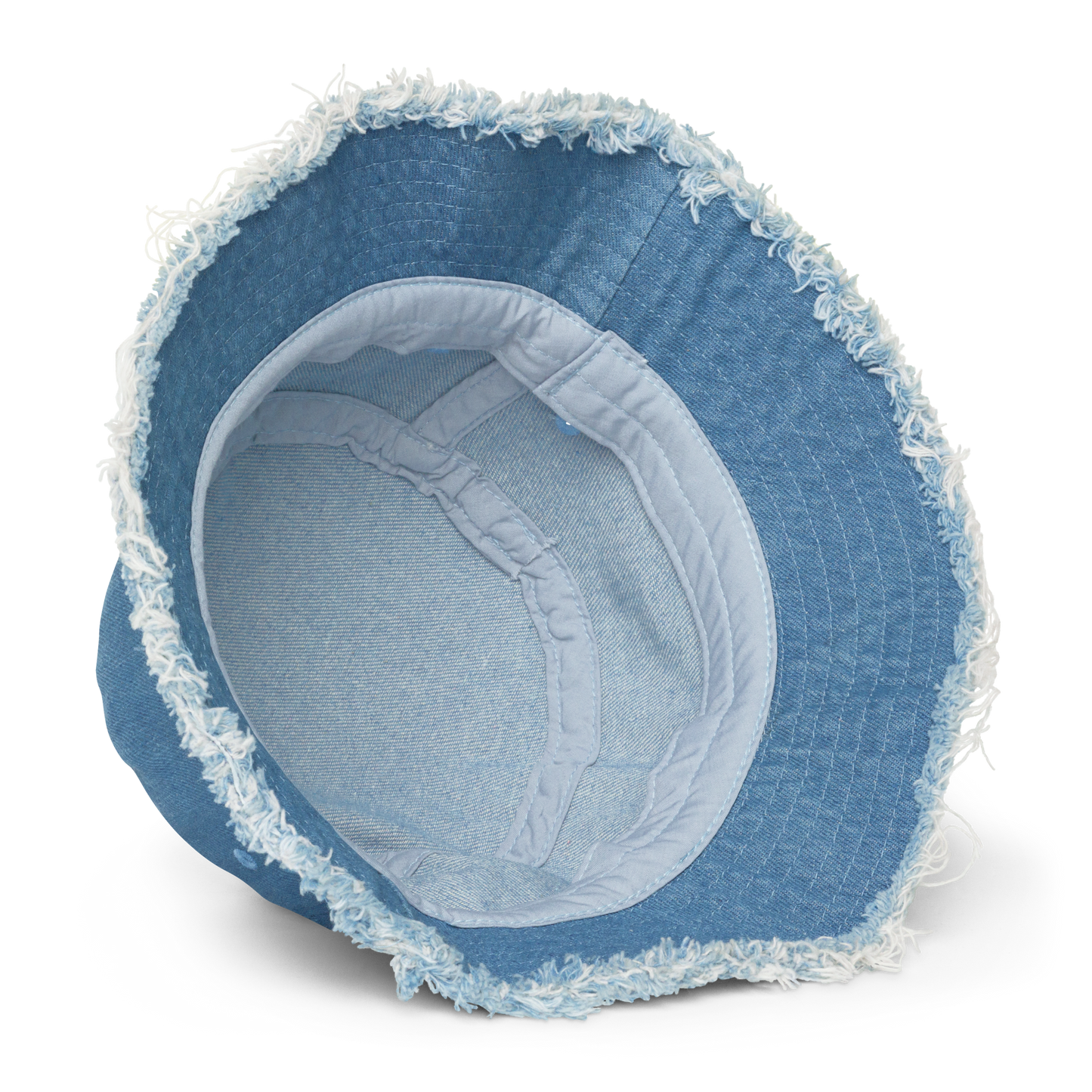 Michigan Upper Peninsula Distressed Denim Hat (w/ UP Outline)