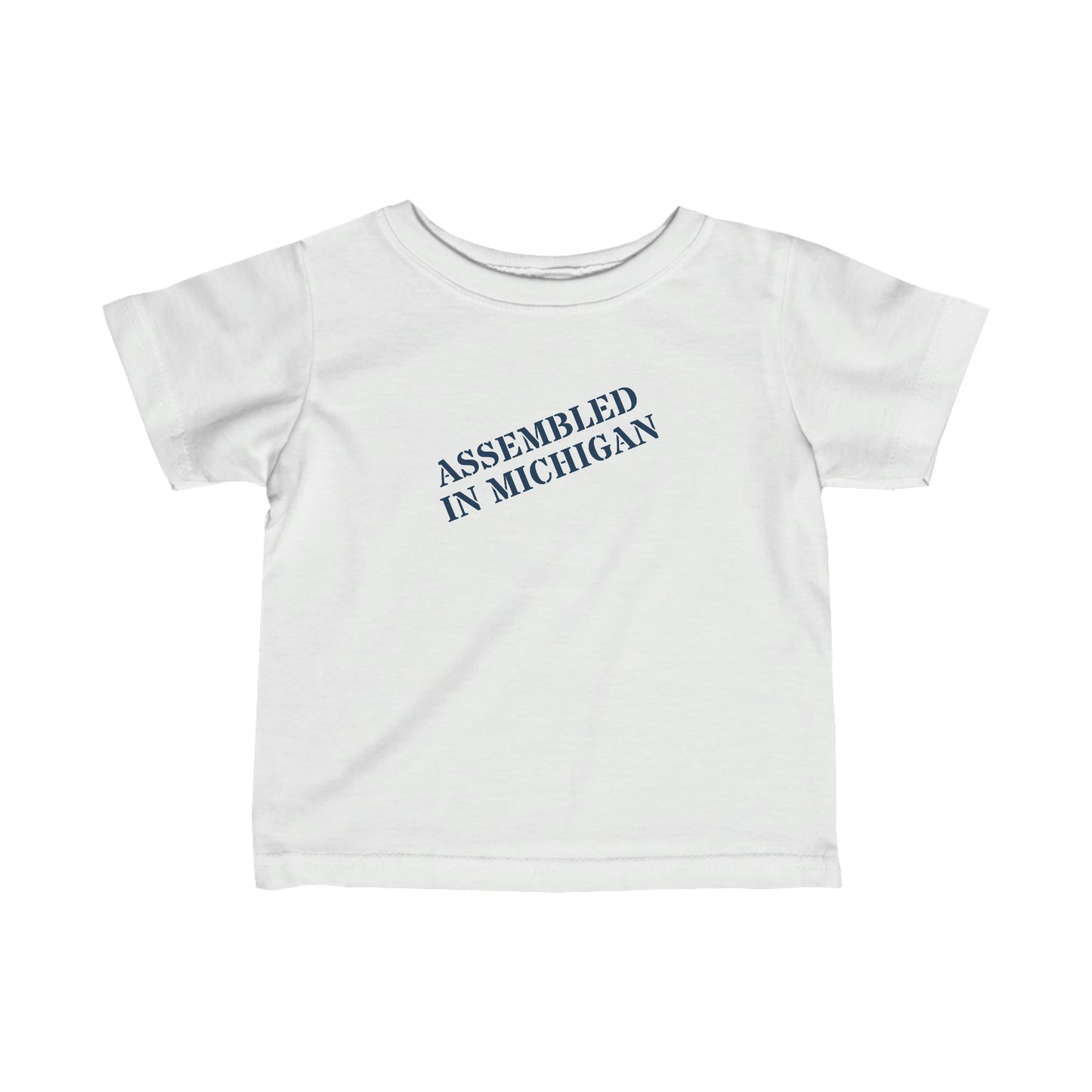 'Assembled in MIchigan' T-Shirt  |  Infant Short Sleeve