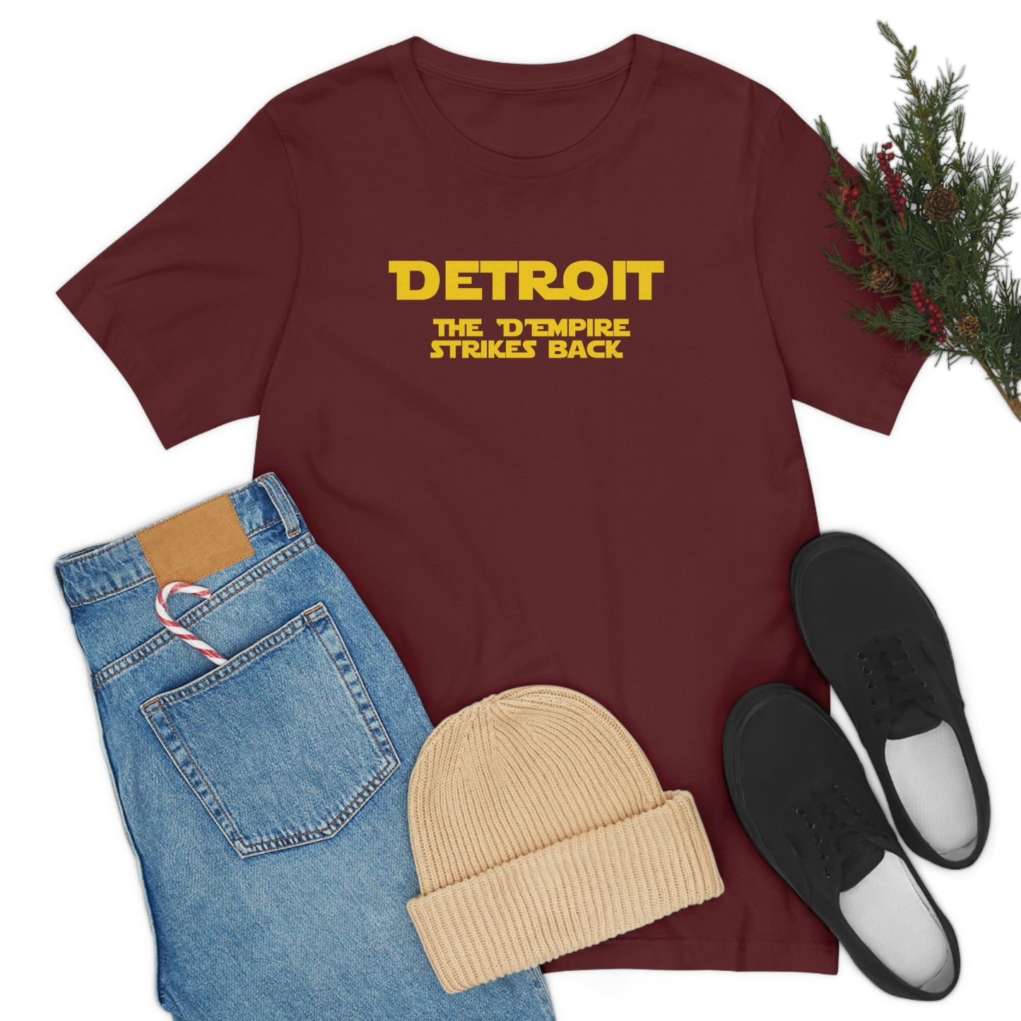 'Detroit the D'Empire Strikes Back' T-Shirt (1970s Sci-Fi Parody) | Unisex Standard Fit