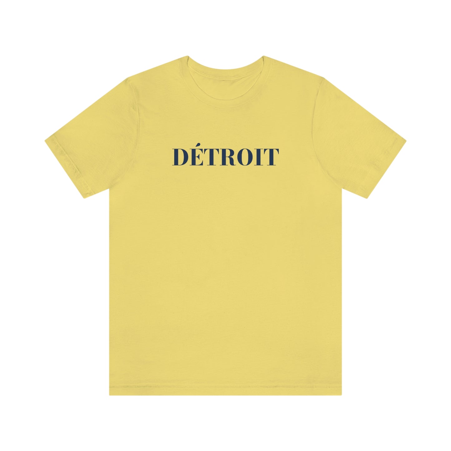 'Détroit' T-Shirt (Didone Font) | Unisex Standard Fit