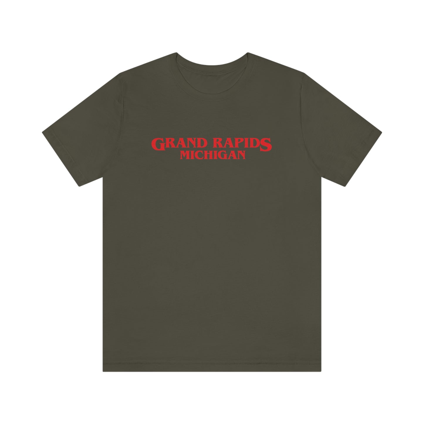 'Grand Rapids Michigan' ' T-Shirt (1980s Drama Parody) | Unisex Standard Fit