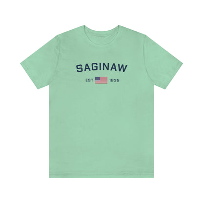 'Saginaw EST 1835' T-Shirt | Unisex Standard Fit