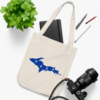 Michigan Upper Peninsula Heavy Tote Bag (w/ UP Quebec Flag Outline)