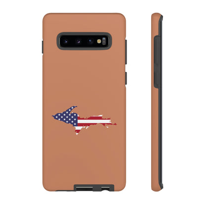 Michigan Upper Peninsula Tough Phone Case (Copper Patriot Edition) | Samsung & Pixel Android