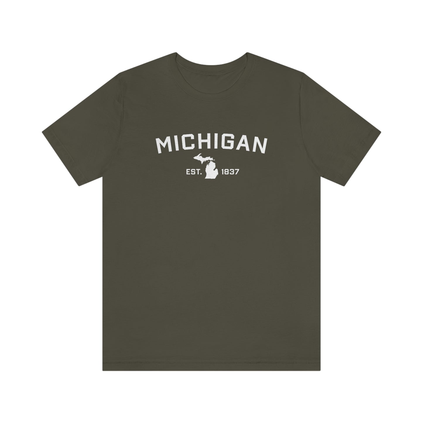 'Michigan EST 1837' ' T-Shirt | Unisex Standard Fit