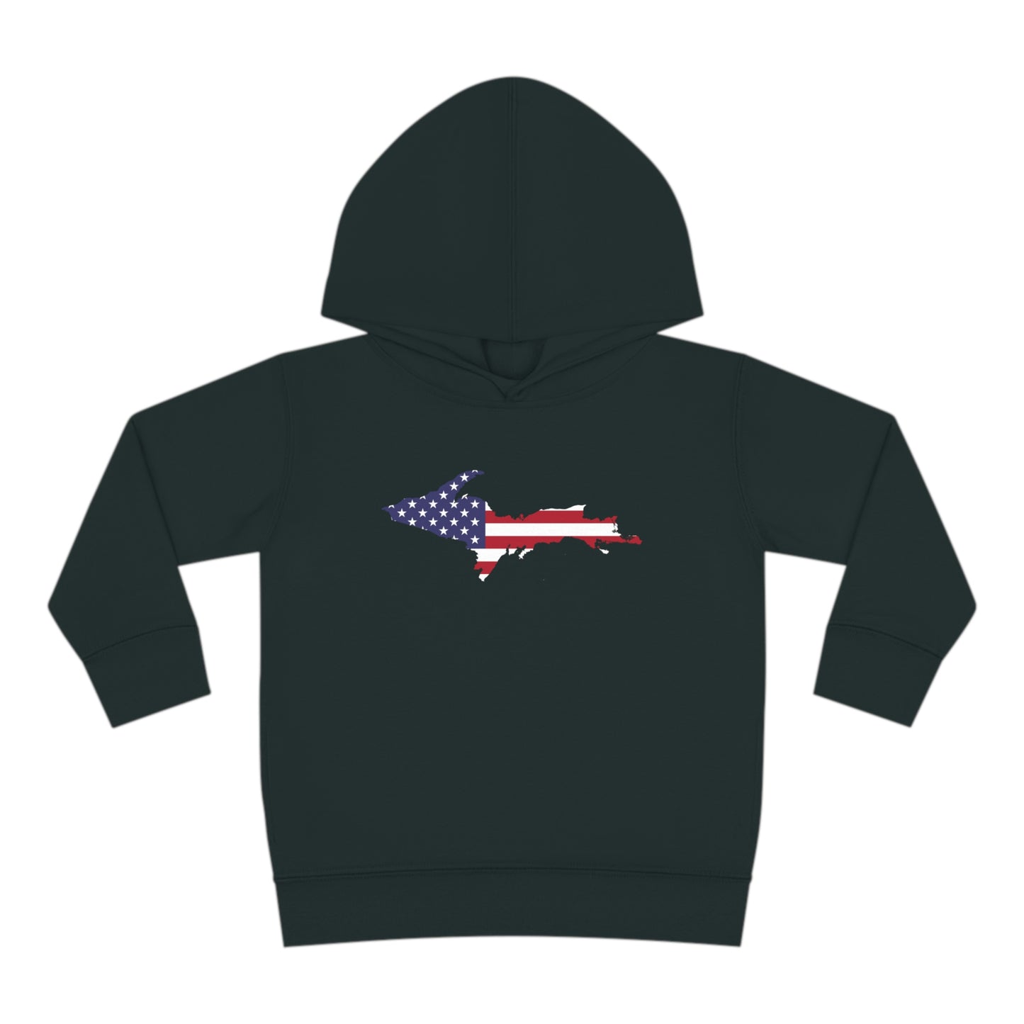 Michigan Upper Peninsula Hoodie (w/ UP USA Flag Outline) | Unisex Toddler