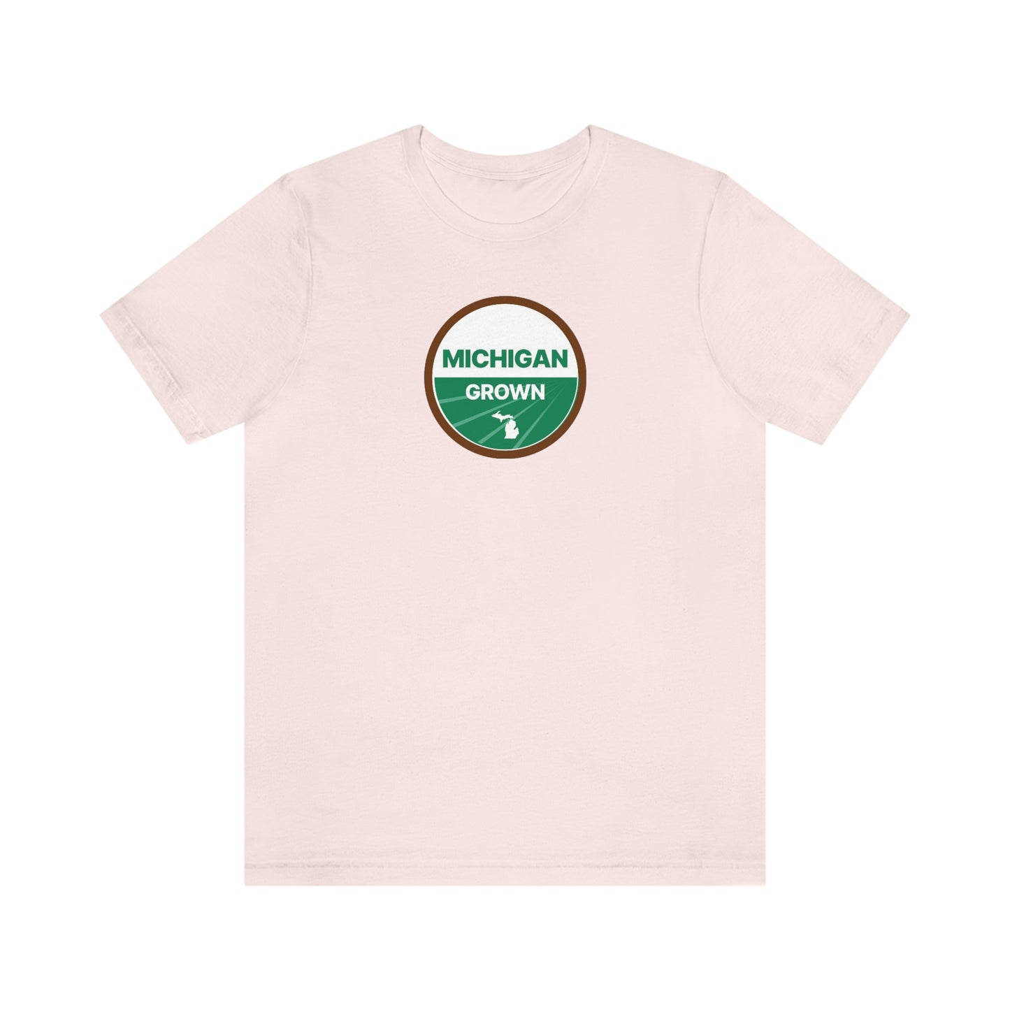 'Michigan Grown' T-Shirt (Agricultural Certification Parody) | Unisex Standard Fit