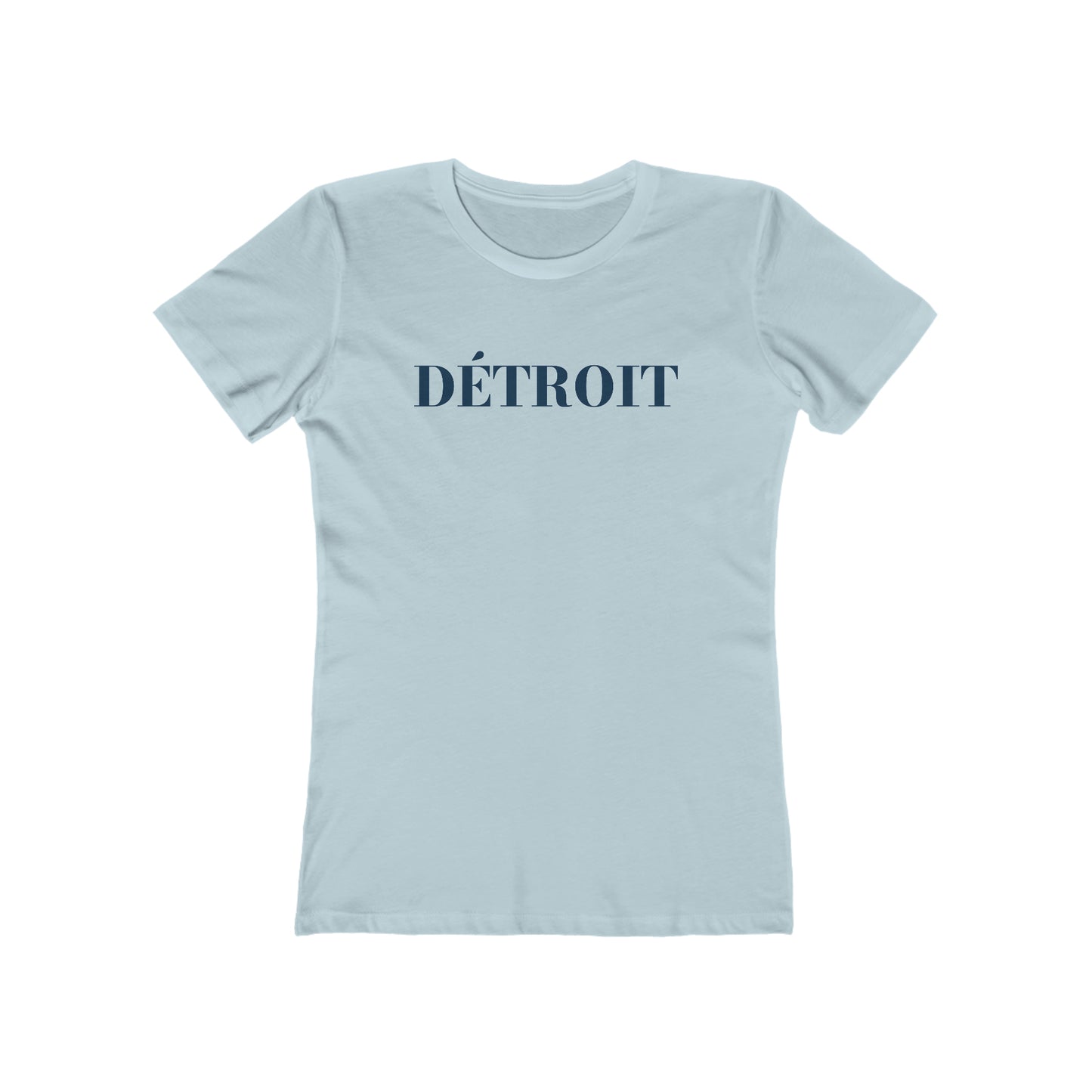 'Détroit' T-Shirt (Didone Font) | Women's Boyfriend Cut