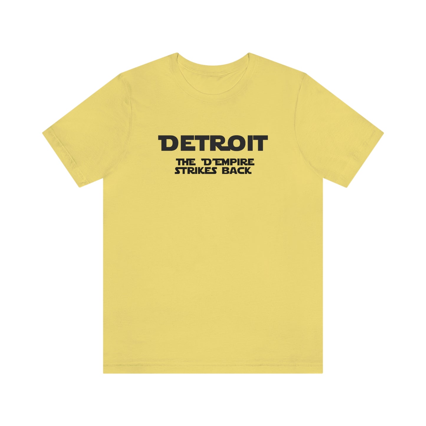 'Detroit the D'Empire Strikes Back' T-Shirt (1970s Sci-Fi Parody) | Unisex Standard Fit