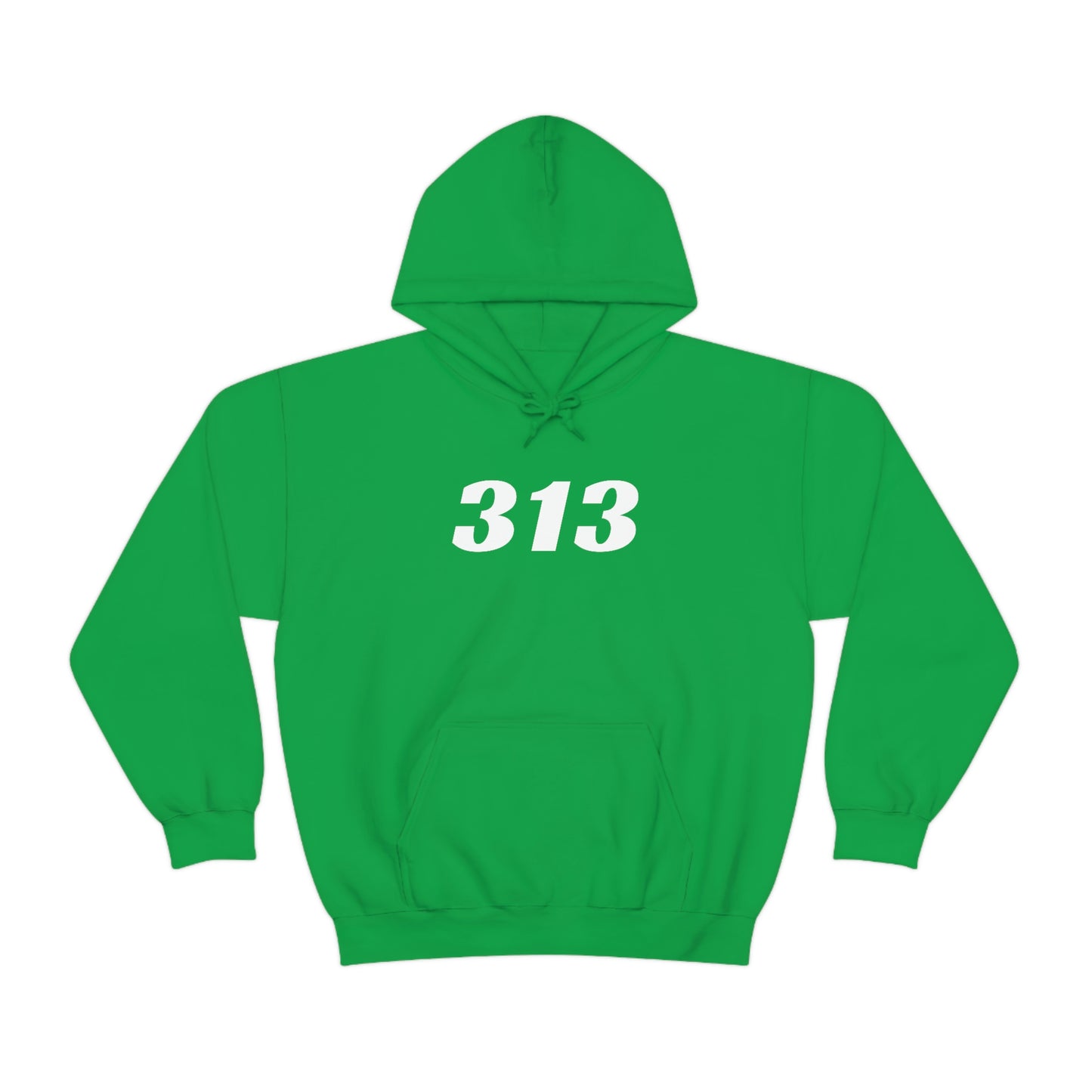 Detroit '313' Hoodie (Racing Font) | Unisex Standard