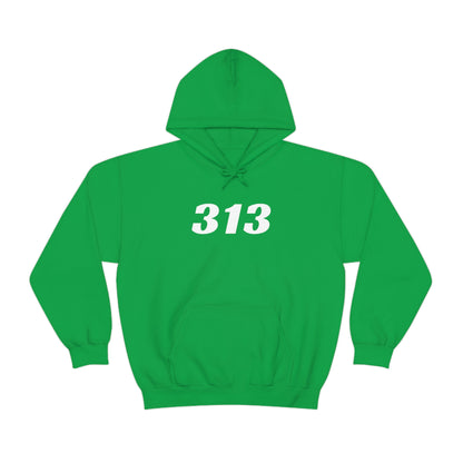 Detroit '313' Hoodie (Racing Font) | Unisex Standard