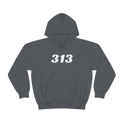 Detroit '313' Hoodie (Racing Font) | Unisex Standard