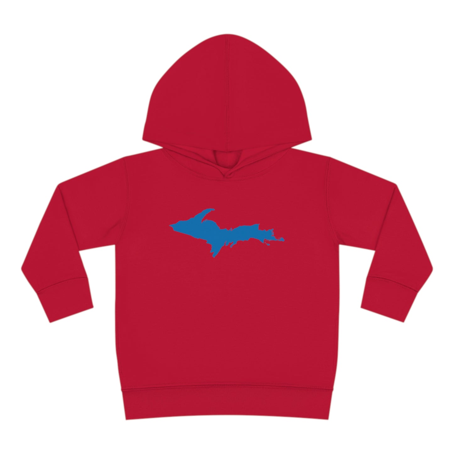 Michigan Upper Peninsula Hoodie (w/ Azure UP Outline) | Unisex Toddler