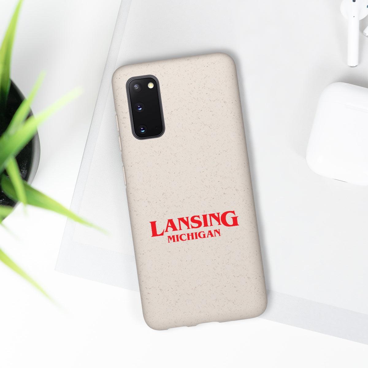 'Lansing Michigan' Phone Cases (1980s Drama Parody) | Android & iPhone - Circumspice Michigan