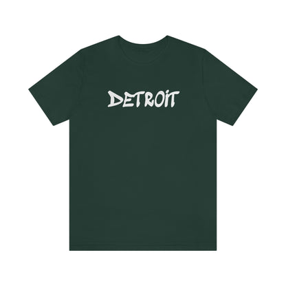 'Detroit' T-Shirt (1980s Hip Hop Font) | Unisex Standard Fit