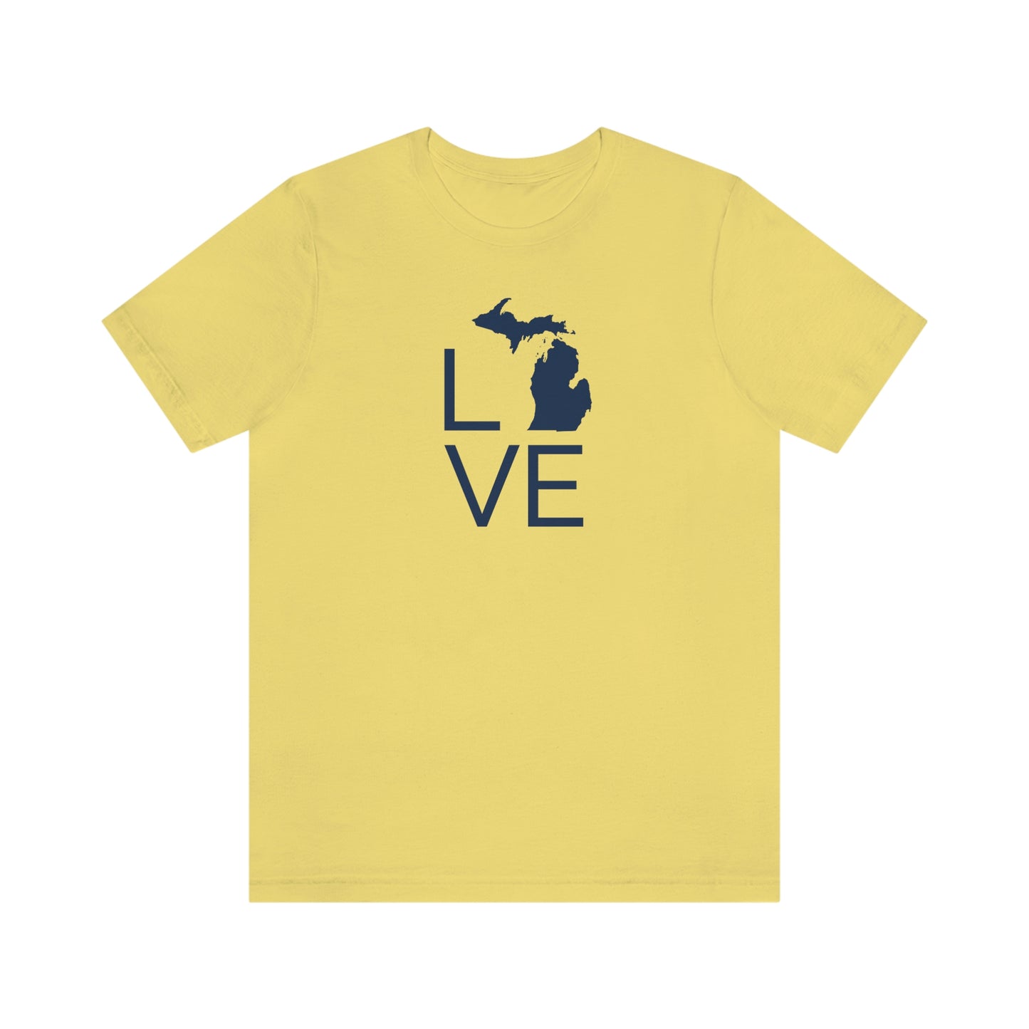 Michigan 'Love' T-Shirt (Thin Sans Font) | Unisex Standard Fit