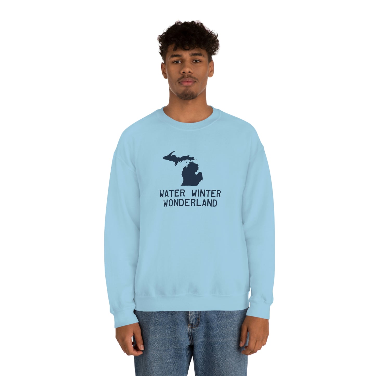 Michigan 'Water Winter Wonderland' Sweatshirt | Unisex Standard