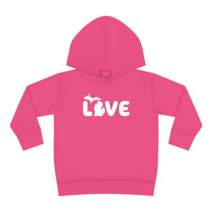 Michigan 'Love' Hoodie (Rounded Children's Font) | Unisex Toddler