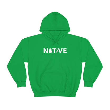 Michigan 'Native' Hoodie (Geometric Sans Font) | Unisex Standard