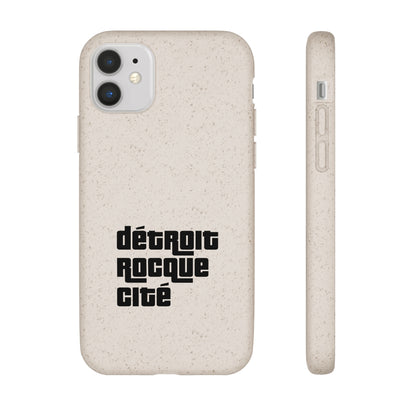 'Détroit Rocque Cité' Phone Cases (1970s Font) | Android & iPhone