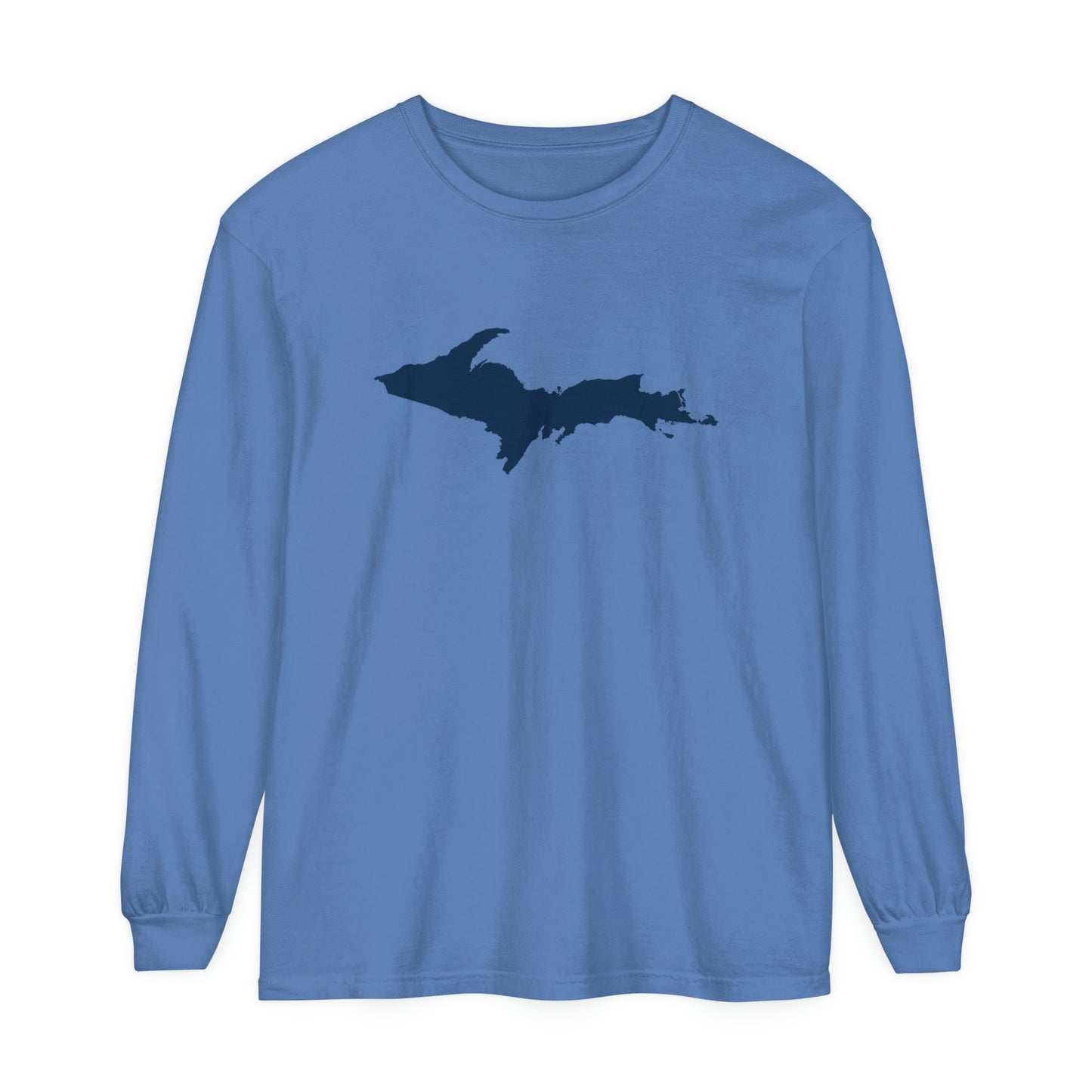 Michigan Upper Peninsula Garment-Dyed T-Shirt | Unisex Long Sleeve