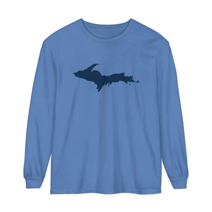 Michigan Upper Peninsula Garment-Dyed T-Shirt | Unisex Long Sleeve