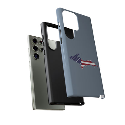 Michigan Upper Peninsula Tough Phone Case (B-24 Liberator w/ UP USA Flag Outline) | Samsung & Pixel Android