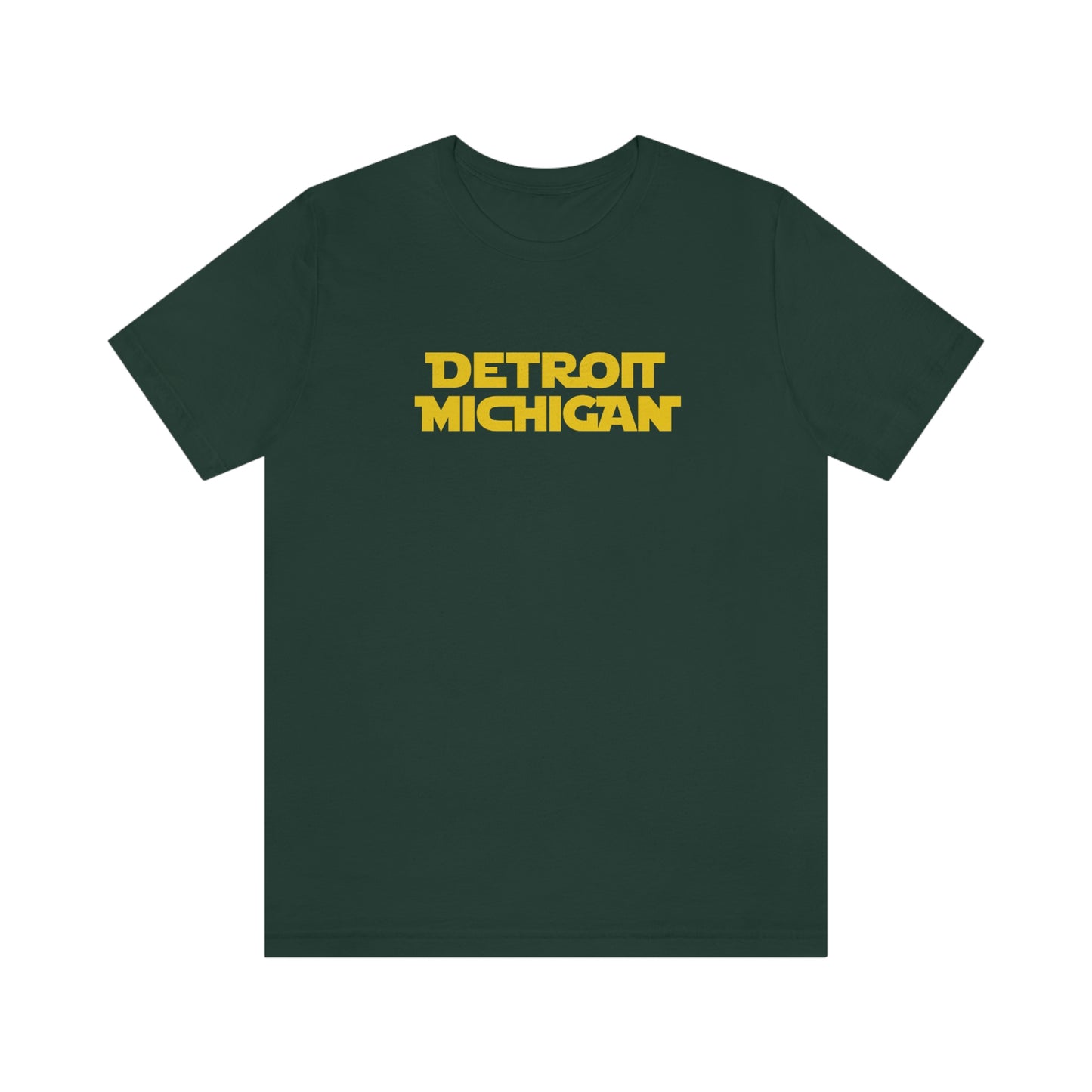 'Detroit Michigan' T-Shirt (1970s Epic Sci-Fi Parody) | Unisex Standard Fit