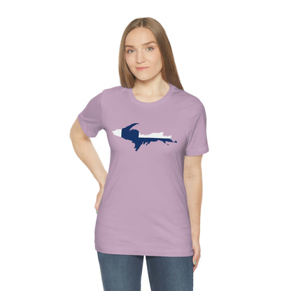 Michigan Upper Peninsula T-Shirt (w/ UP Finland Flag Outline) | Unisex Standard Fit