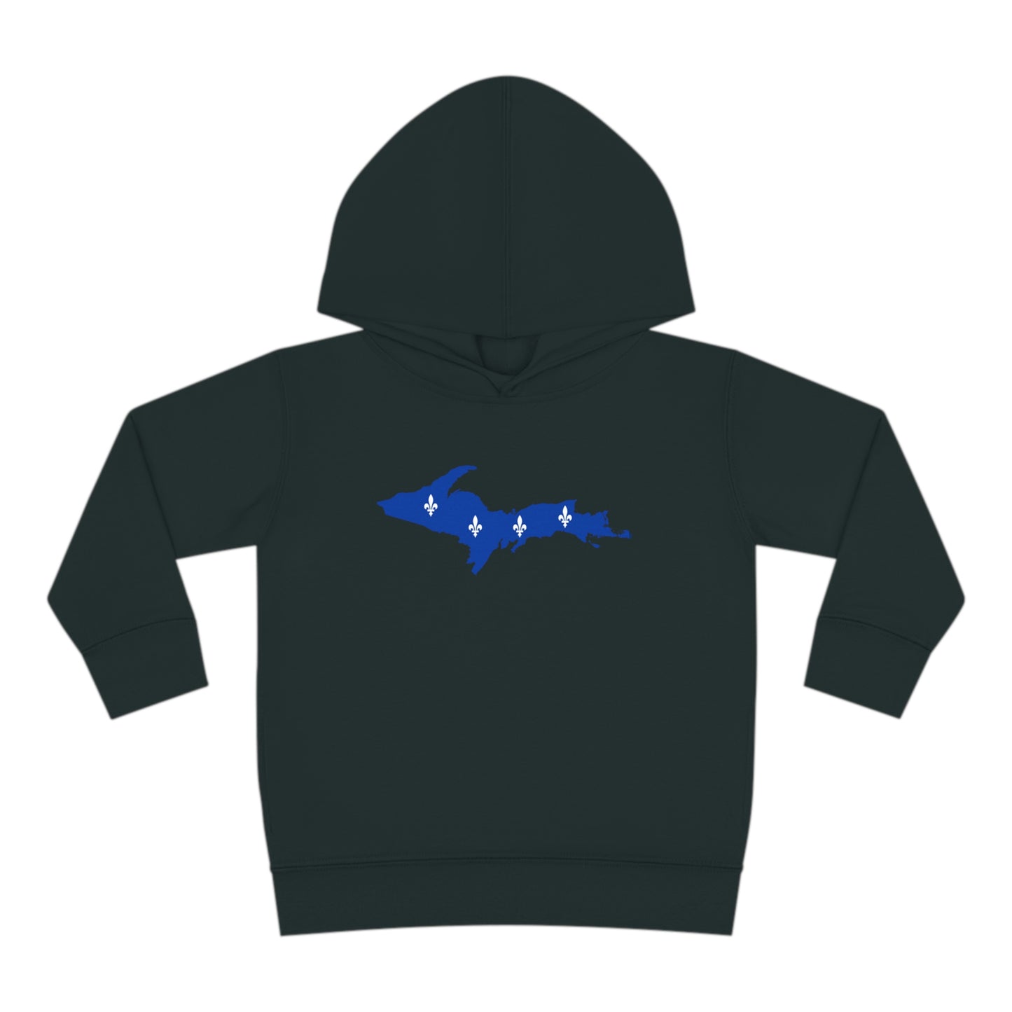 Michigan Upper Peninsula Hoodie (w/ UP Quebec Flag Outline) | Unisex Toddler