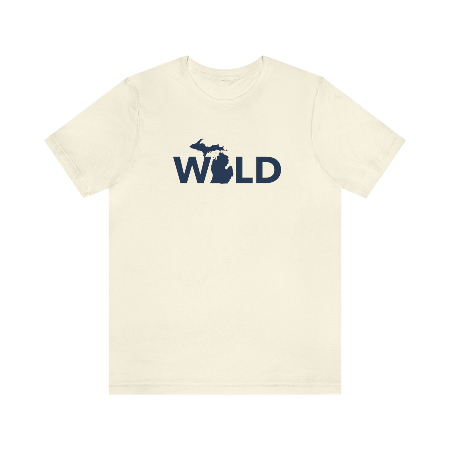 Michigan 'Wild' T-Shirt (Geometric Sans Font) | Unisex Standard Fit