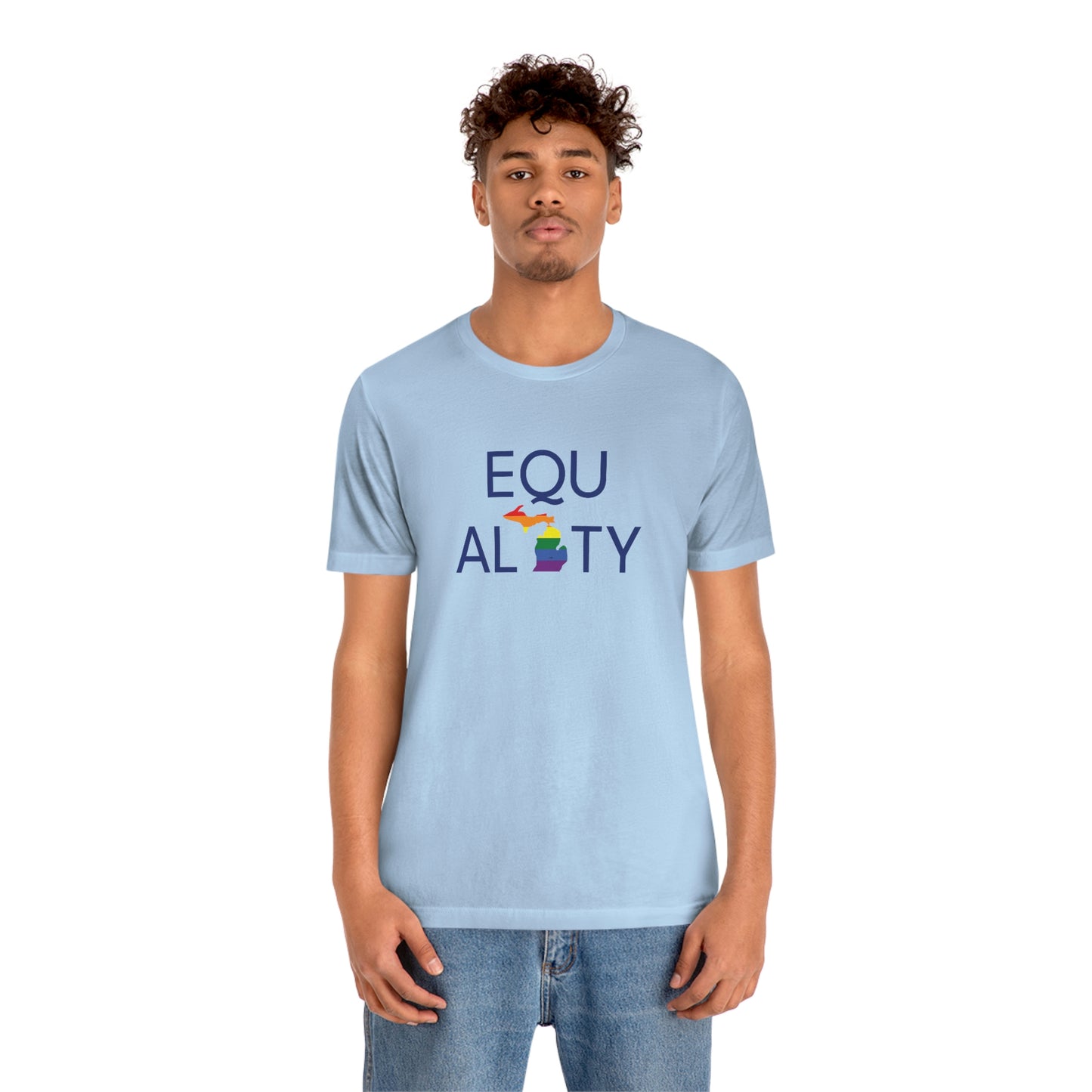 'Equality' Michigan LGBTQ Pride T-Shirt | Unisex Standard Cut