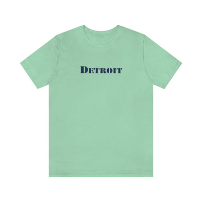 'Detroit' T-Shirt (Army Stencil Font) | Unisex Standard Fit