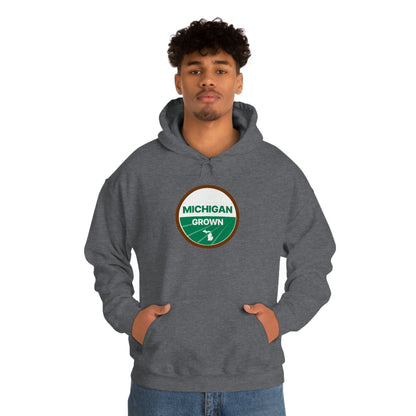 'Michigan Grown' Hoodie (Agricultural Certification Parody) | Unisex Standard