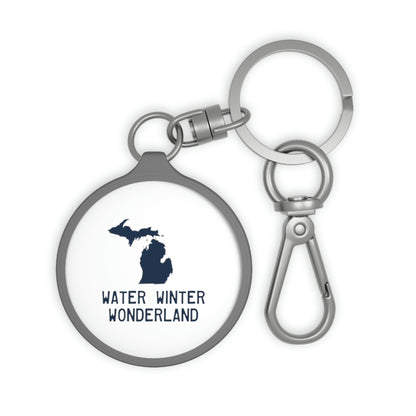 'Water Winter Wonderland' Keyring