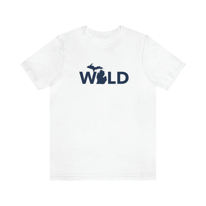 Michigan 'Wild' T-Shirt (Geometric Sans Font) | Unisex Standard Fit