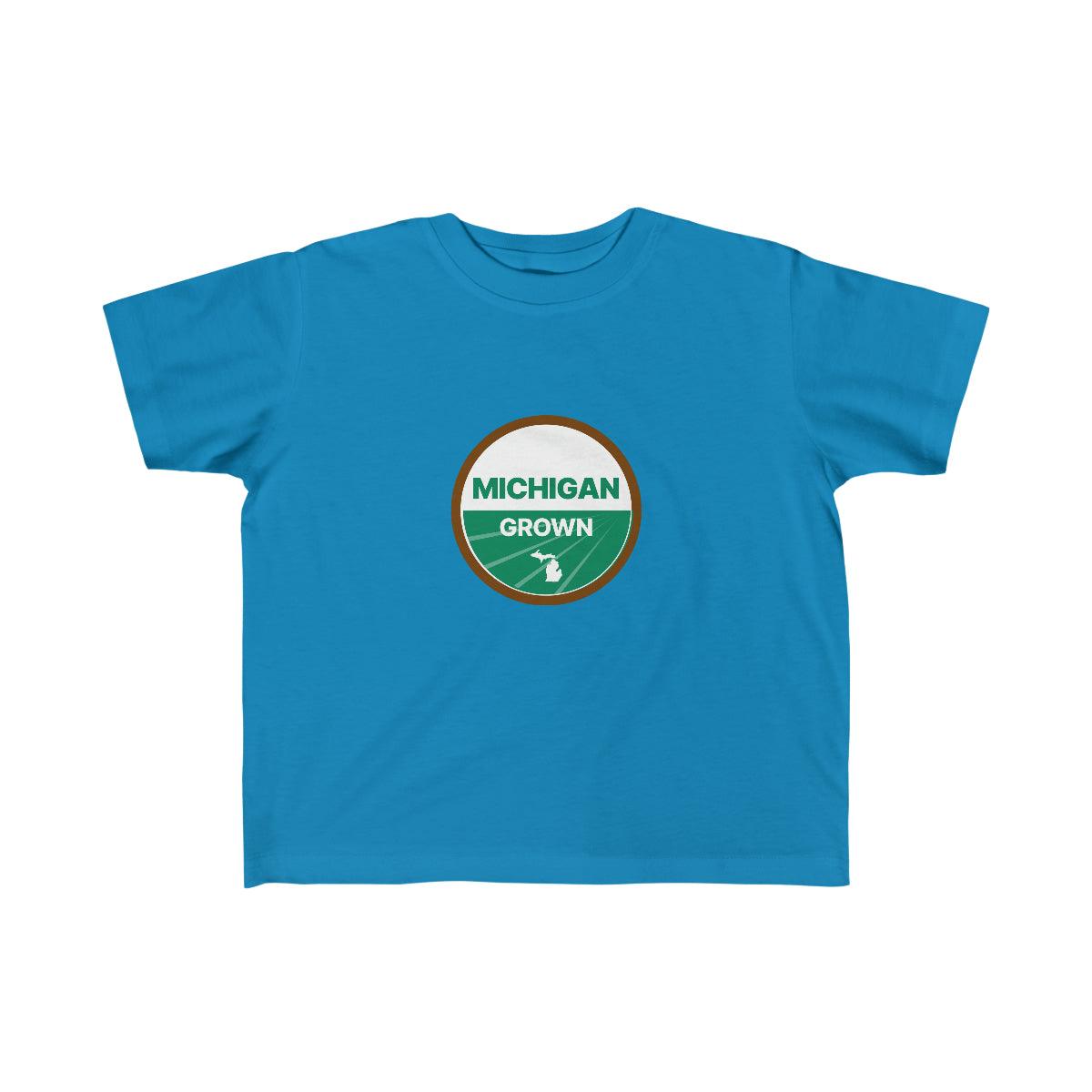 'Michigan Grown' T-Shirt | Toddler Short Sleeve - Circumspice Michigan