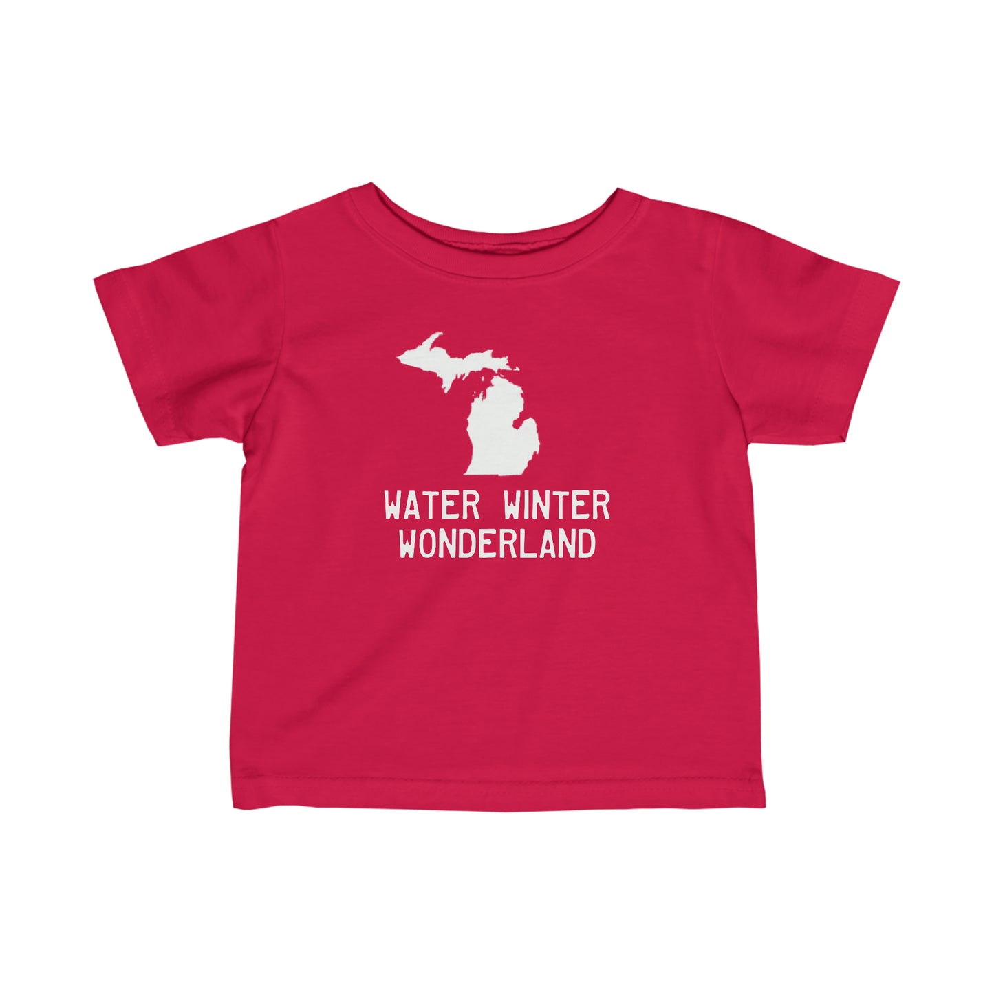 Michigan 'Winter Water Wonderland' T-Shirt |  Infant Short Sleeve