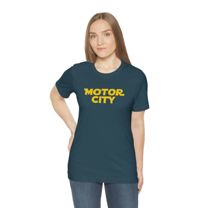 'Motor City' T-Shirt (1970s Epic Sci-Fi Parody) | Unisex Standard Fit