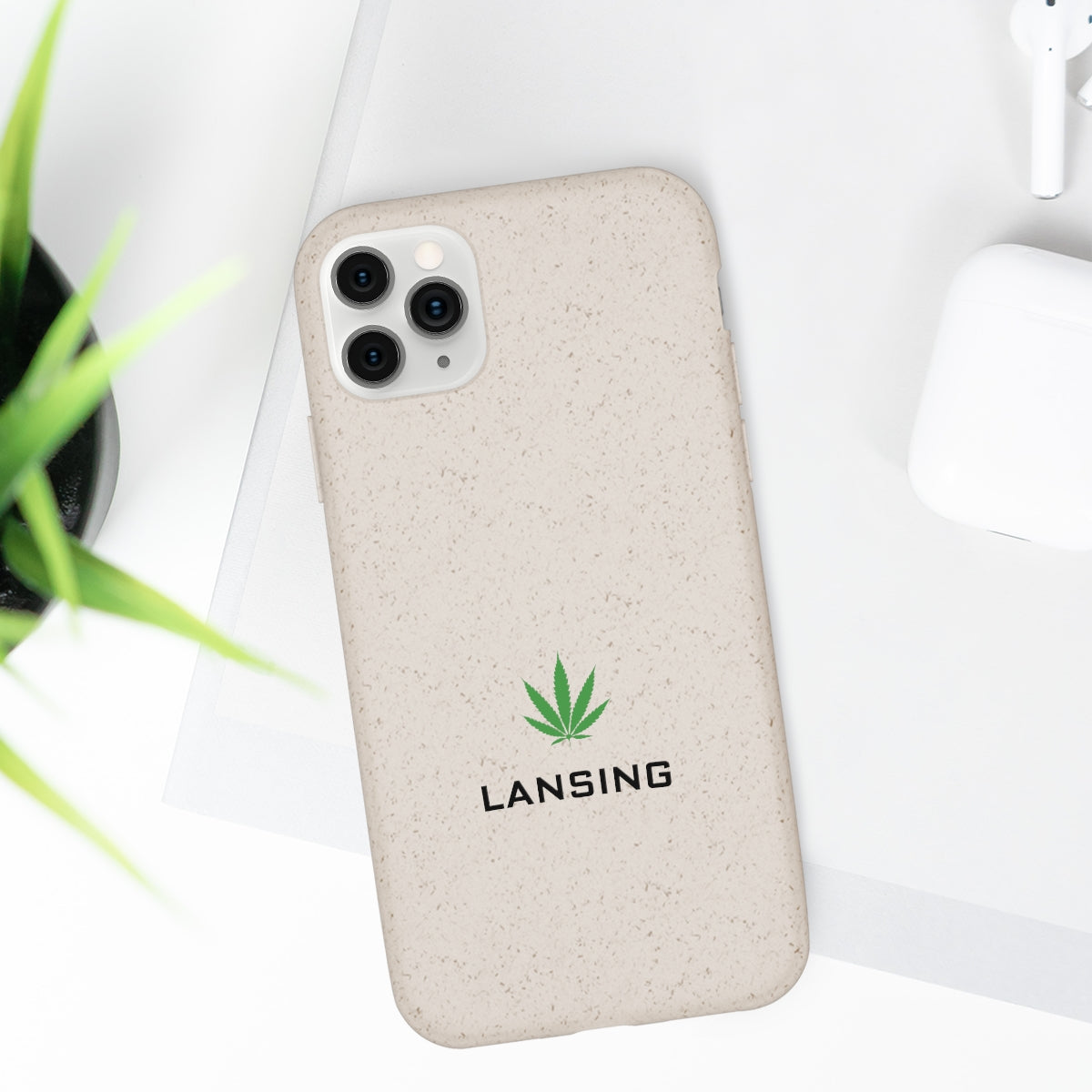 'Lansing' Phone Cases (w/ Cannabis Leaf) | Android & iPhone