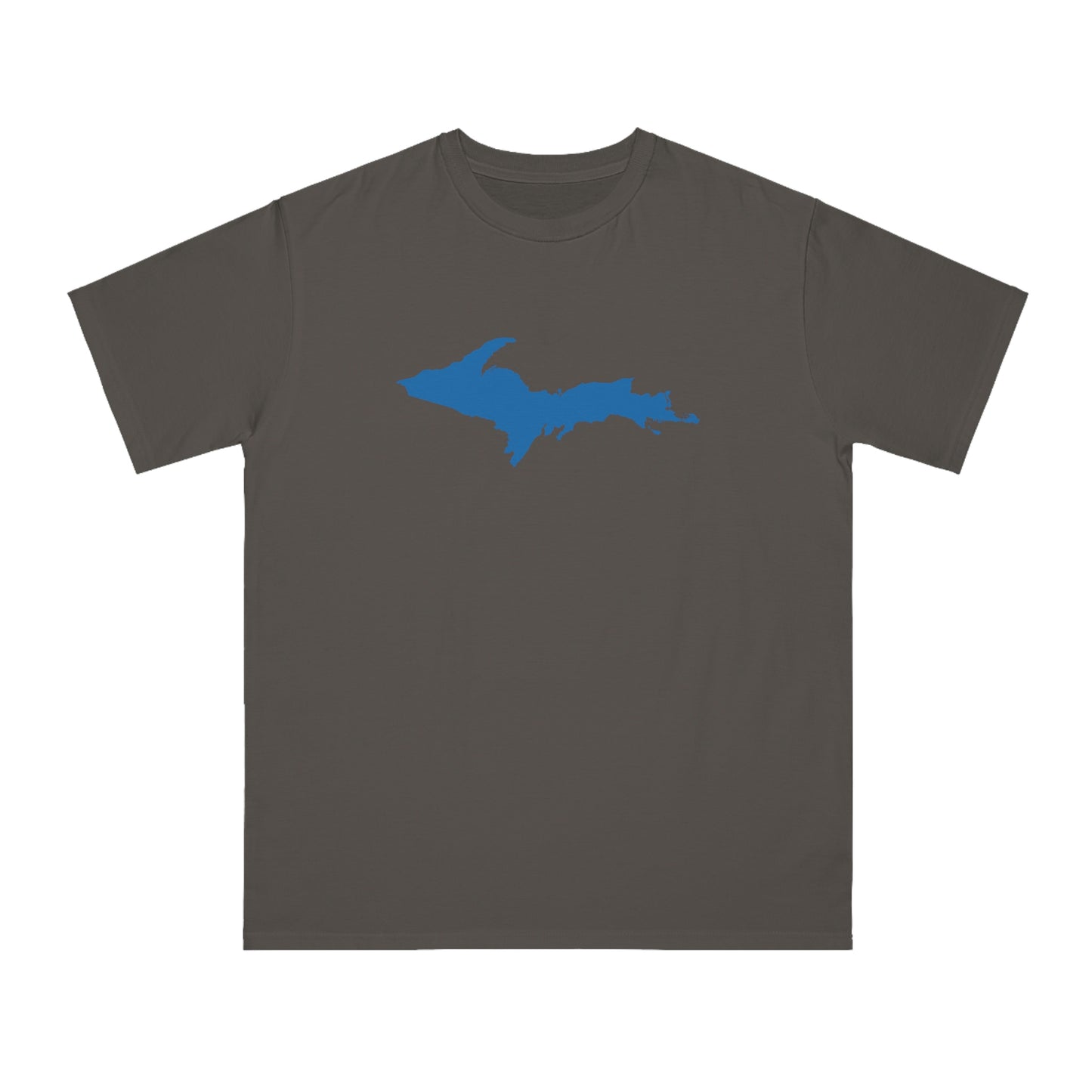 Michigan Upper Peninsula T-Shirt (w/ Azure UP Outline) | Organic Unisex