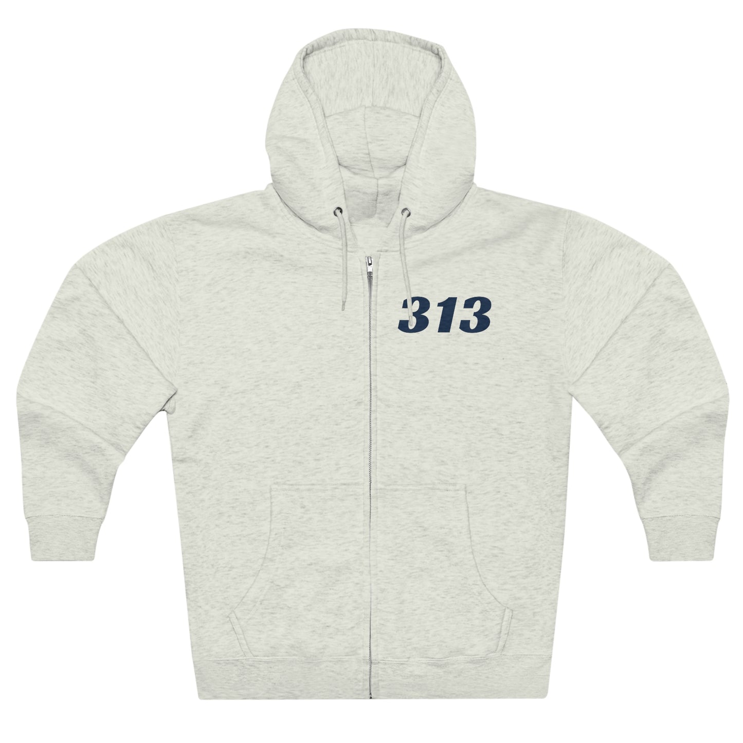 Detroit '313' Full-Zip Hoodie | Racing Font