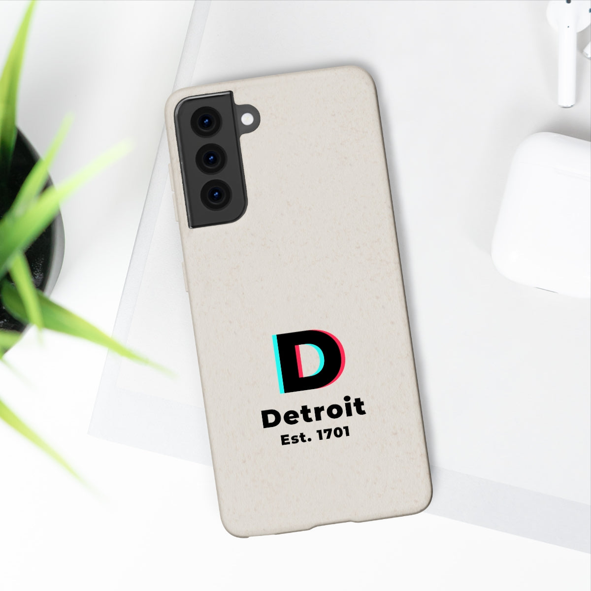 'Detroit Est. 1701' Phone Cases (Social Media Parody) | Android & iPhone