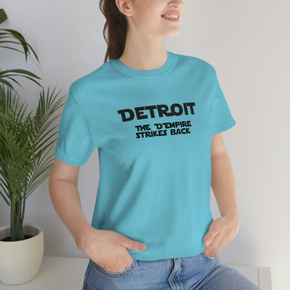 'Detroit the D'Empire Strikes Back' T-Shirt (1970s Sci-Fi Parody) | Unisex Standard Fit