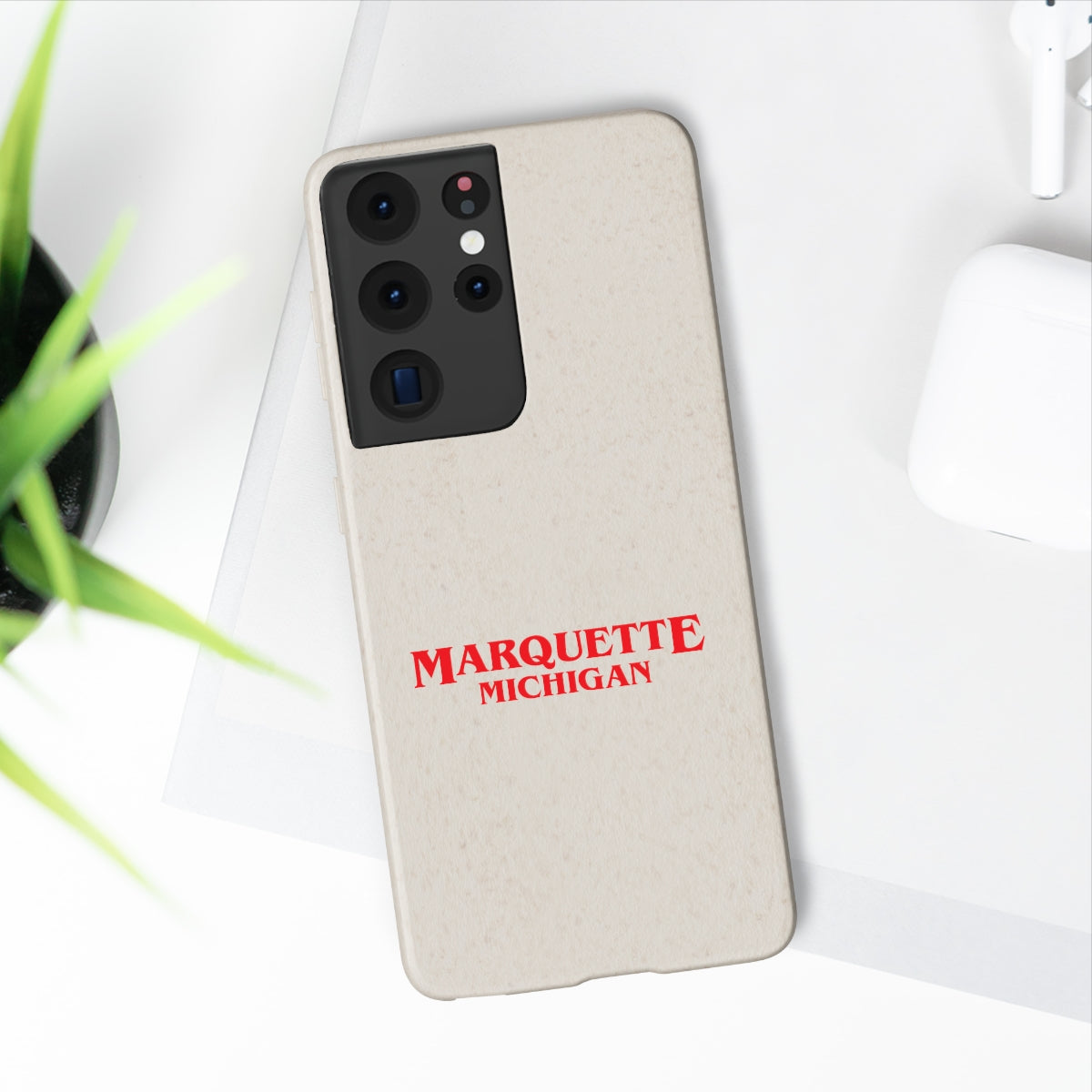 'Marquette Michigan' Phone Cases (1980s Drama Parody) | Android & iPhone