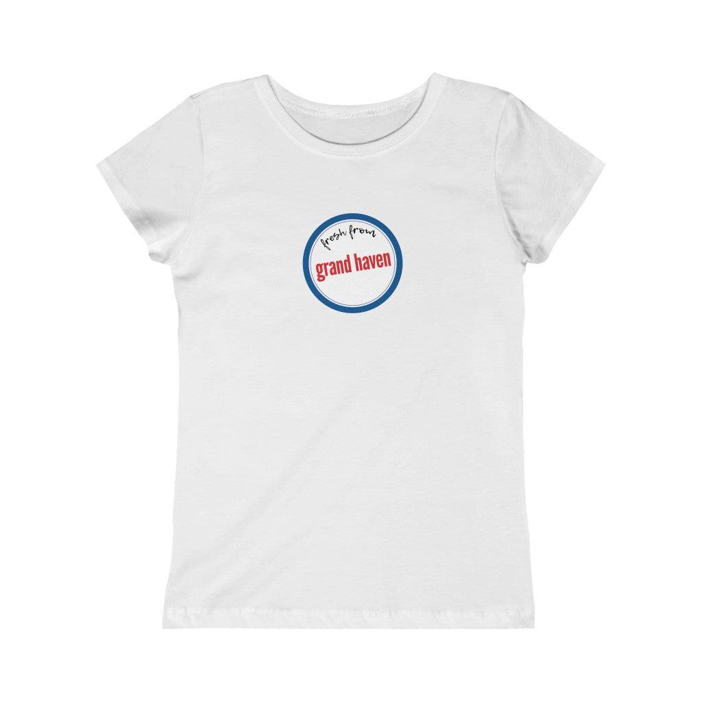 'Fresh From Grand Haven' T-Shirt | Youth Girls - Circumspice Michigan