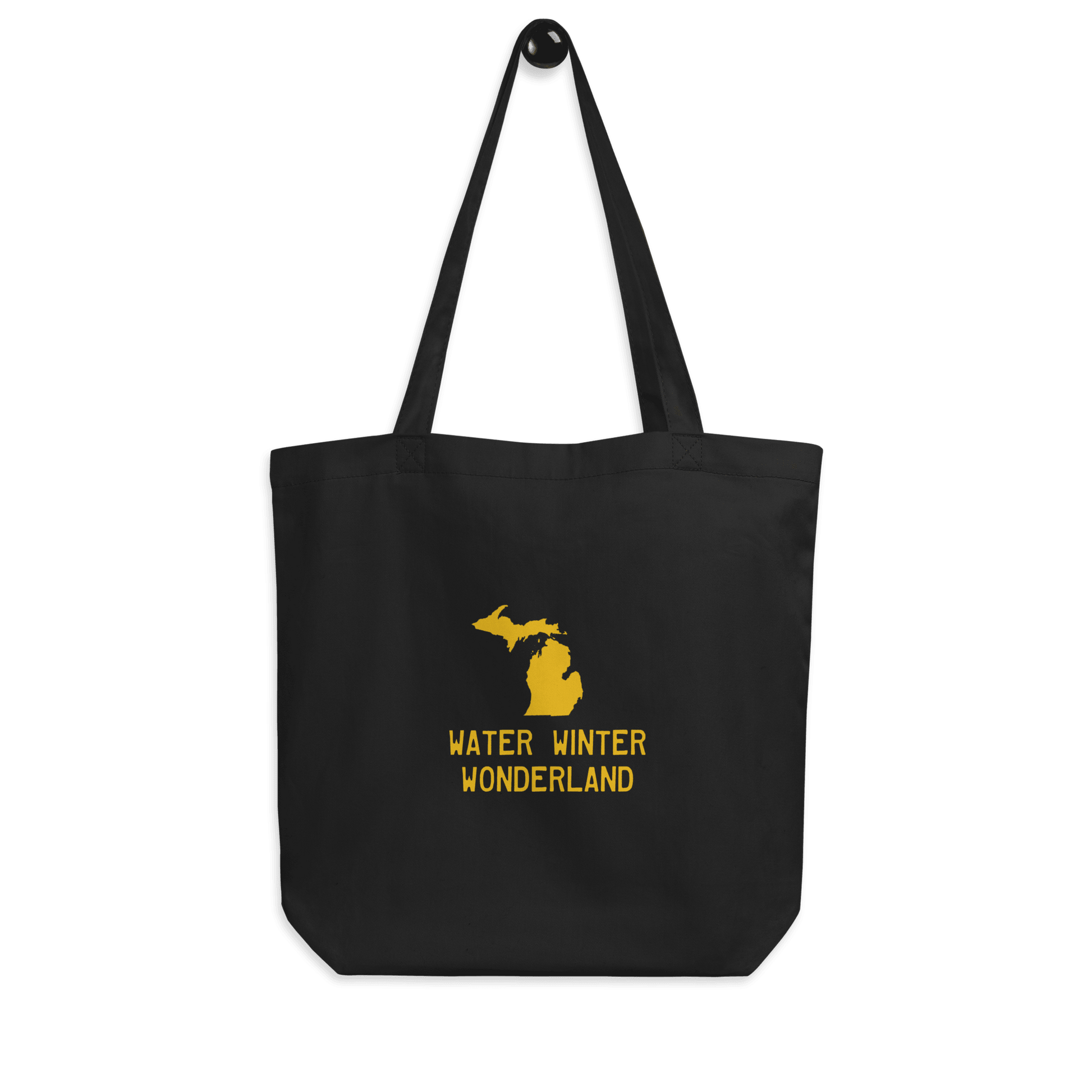 'Water Winter Wonderland' Michigan Everyday Tote | 100% Organic Cotton - Circumspice Michigan