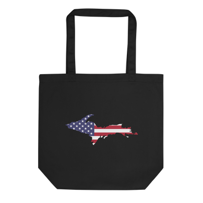 Michigan Upper Peninsula Everyday Tote Bag (w/ UP USA Flag Outline)