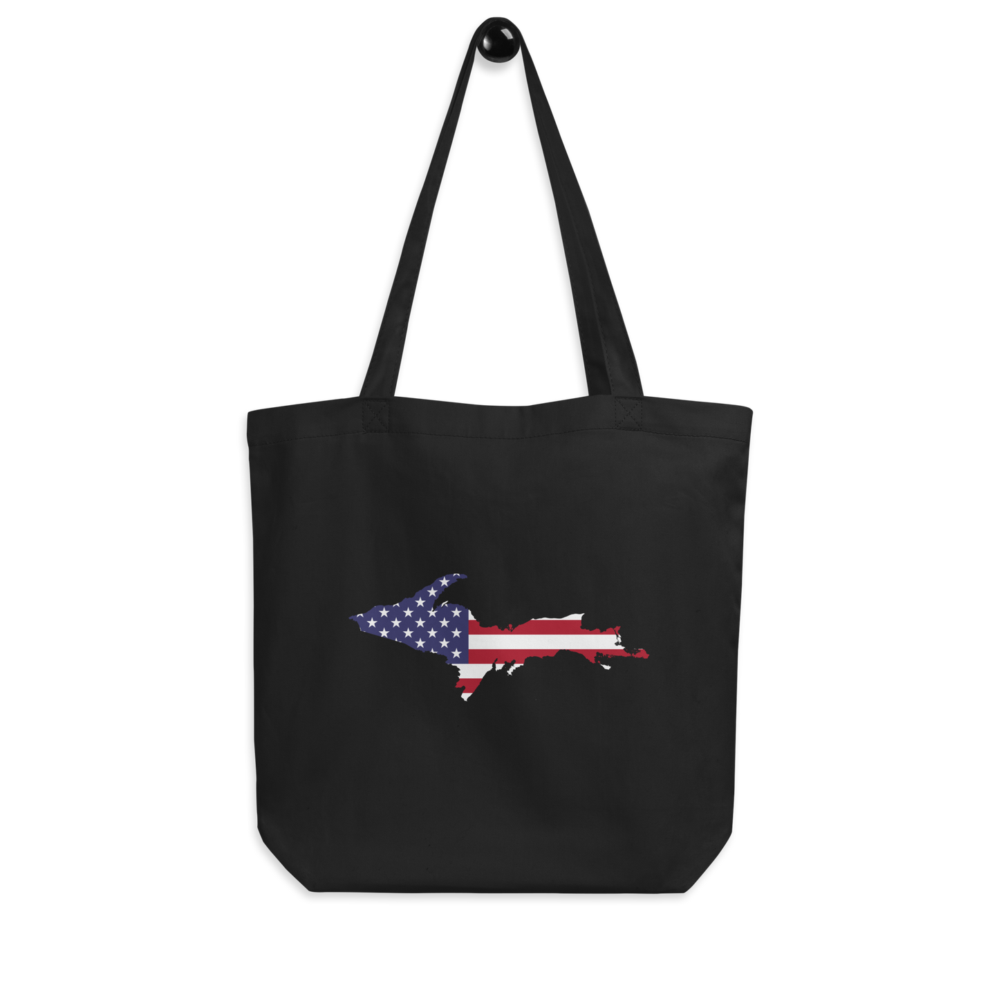 Michigan Upper Peninsula Everyday Tote Bag (w/ UP USA Flag Outline)